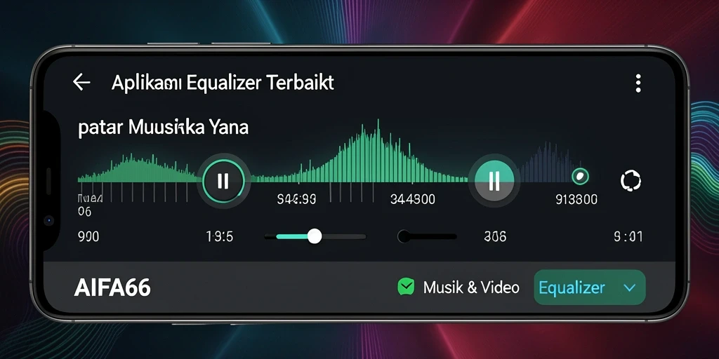 Antarmuka AIFA66 yang sederhana dan fitur Equalizer yang kaya.