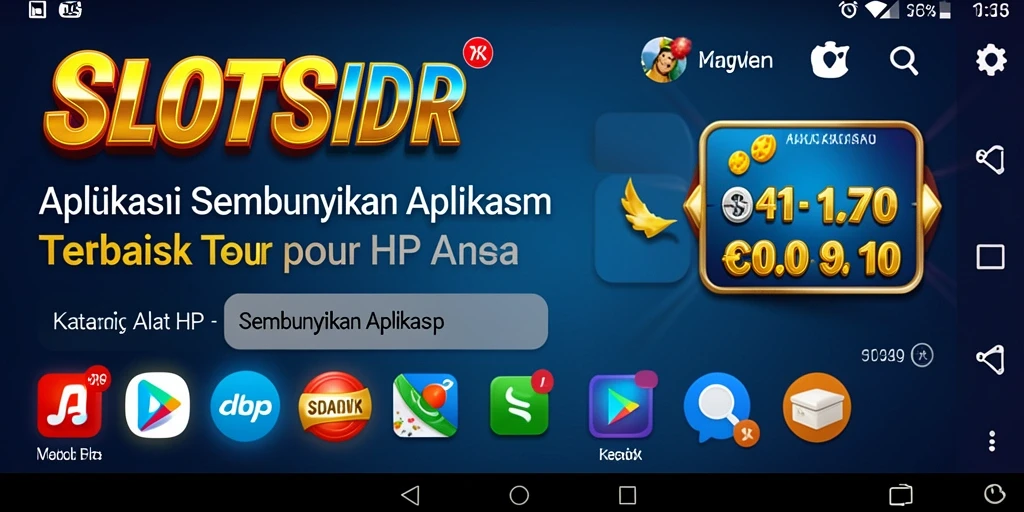 Tampilan antarmuka SLOTSIDR yang intuitif dan mudah digunakan.
